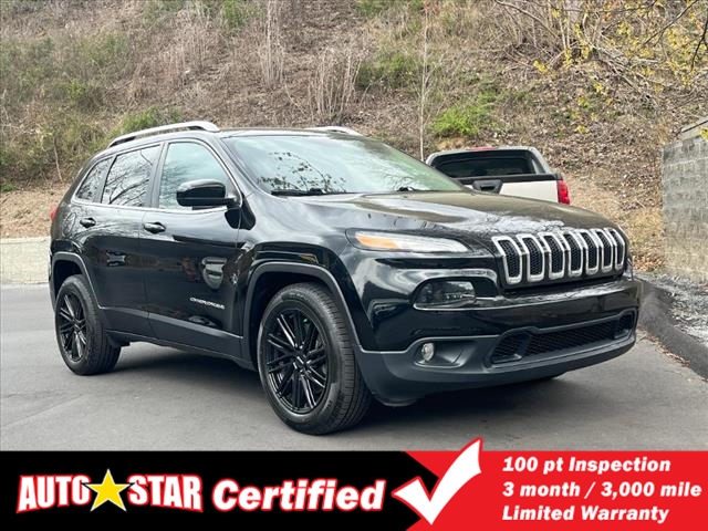 used 2018 Jeep Cherokee car, priced at $17,900