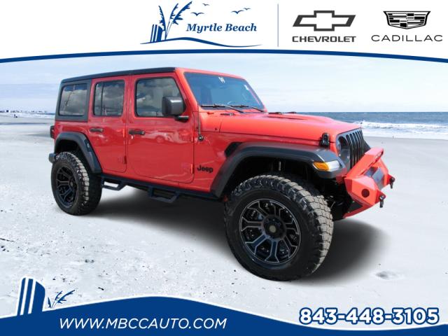 used 2021 Jeep Wrangler Unlimited car, priced at $41,640