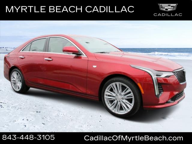 new 2025 Cadillac CT4 car, priced at $42,805