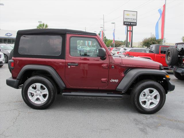 used 2021 Jeep Wrangler car, priced at $32,865