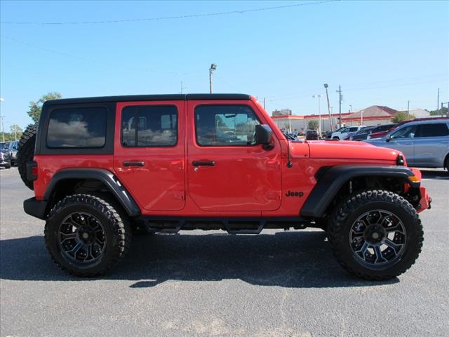 used 2021 Jeep Wrangler Unlimited car, priced at $41,640