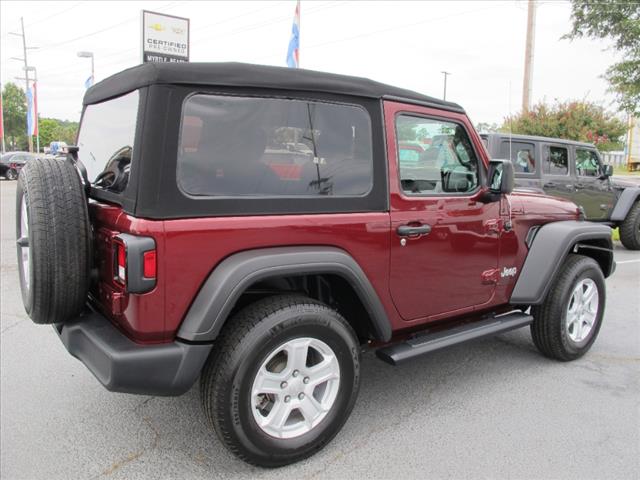 used 2021 Jeep Wrangler car, priced at $32,865