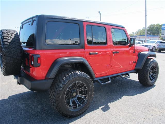 used 2021 Jeep Wrangler Unlimited car, priced at $41,640