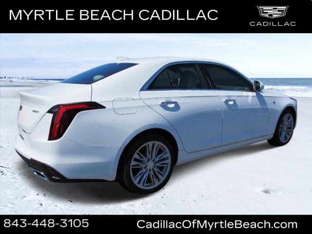 new 2025 Cadillac CT4 car, priced at $41,580