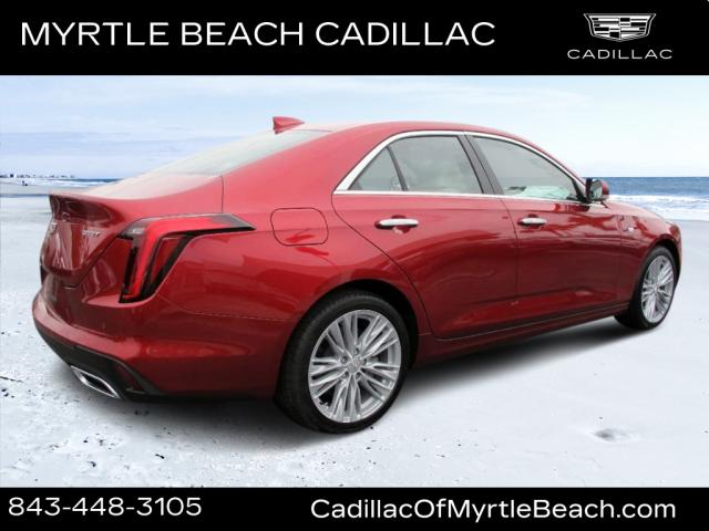 new 2025 Cadillac CT4 car, priced at $42,805