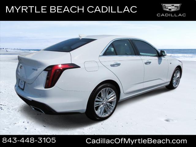 new 2025 Cadillac CT4 car, priced at $42,630