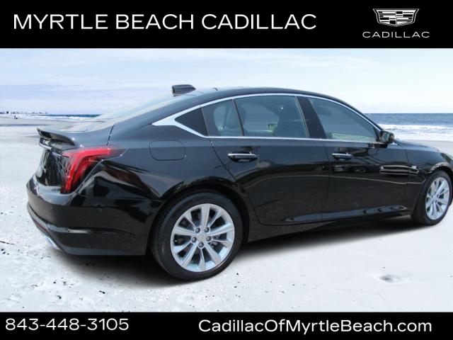 new 2025 Cadillac CT5 car, priced at $50,585