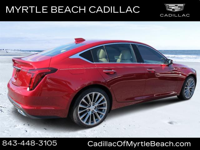 new 2025 Cadillac CT5 car, priced at $50,405