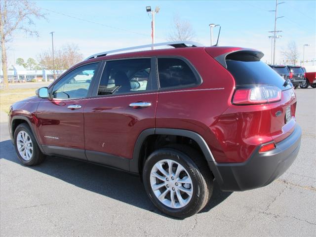 used 2021 Jeep Cherokee car, priced at $23,435