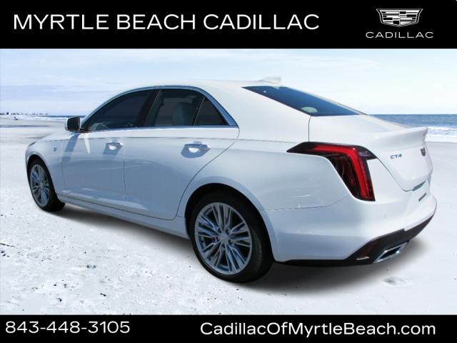 new 2025 Cadillac CT4 car, priced at $41,580