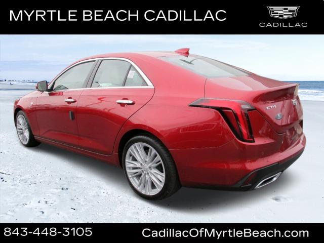 new 2025 Cadillac CT4 car, priced at $42,805