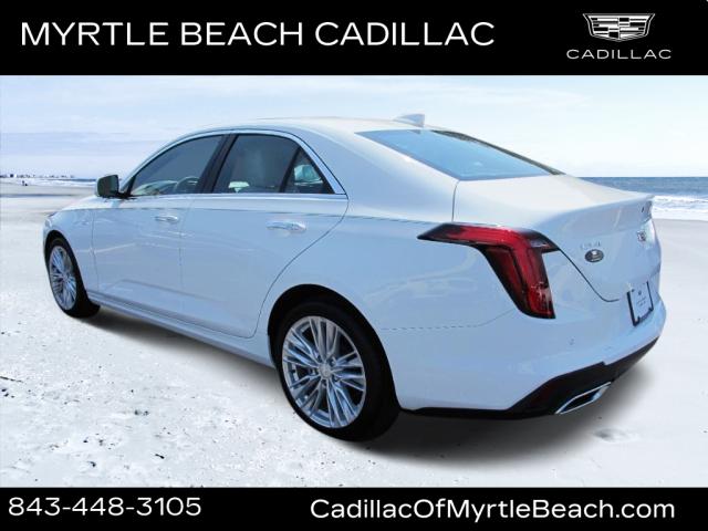 new 2025 Cadillac CT4 car, priced at $42,630