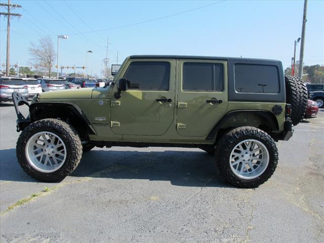 used 2013 Jeep Wrangler Unlimited car, priced at $18,700
