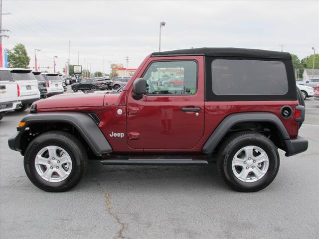 used 2021 Jeep Wrangler car, priced at $32,865