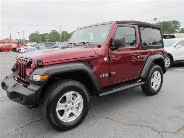 used 2021 Jeep Wrangler car, priced at $32,865