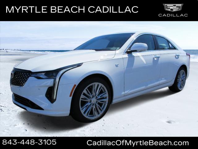 new 2025 Cadillac CT4 car, priced at $41,580