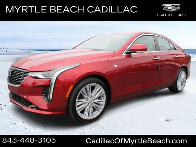 new 2025 Cadillac CT4 car, priced at $42,805