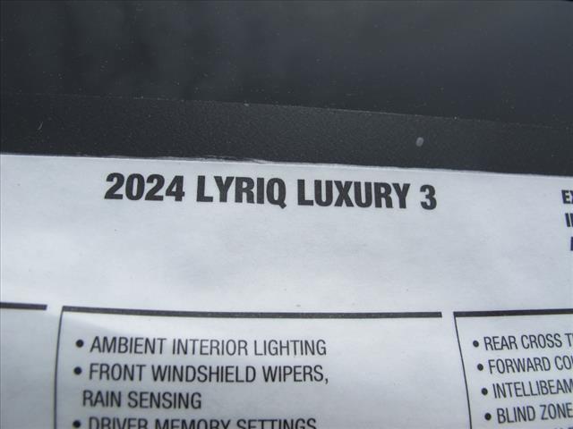 new 2024 Cadillac LYRIQ car, priced at $71,315