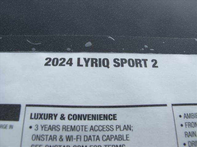 new 2024 Cadillac LYRIQ car, priced at $67,490