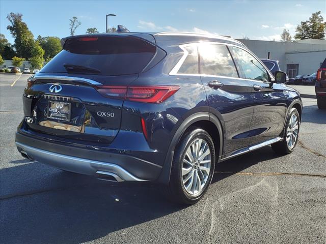 used 2023 INFINITI QX50 car, priced at $37,654