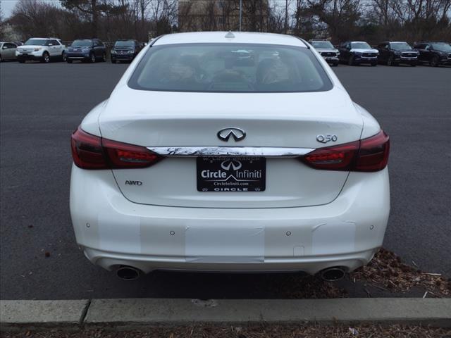 new 2024 INFINITI Q50 car, priced at $48,085