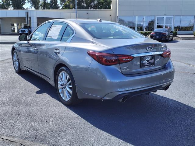 used 2021 INFINITI Q50 car, priced at $26,343