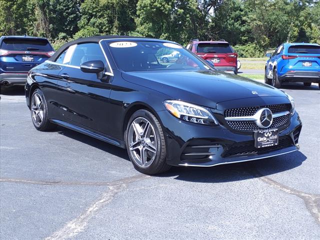 used 2023 Mercedes-Benz C300 Cabriolet car, priced at $53,483