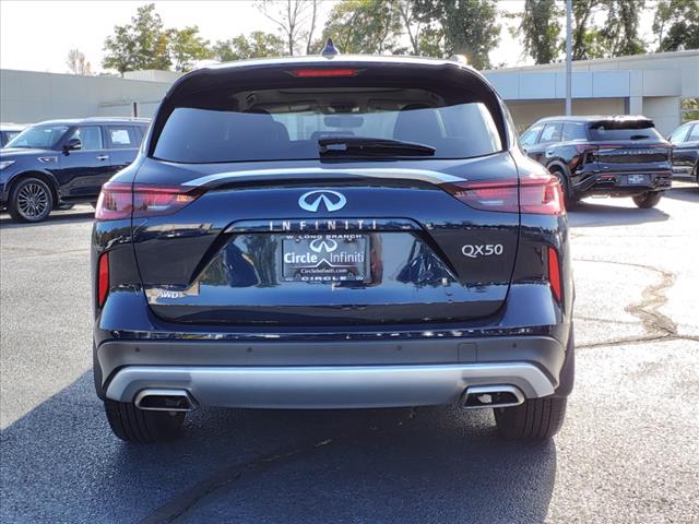 used 2023 INFINITI QX50 car, priced at $37,654