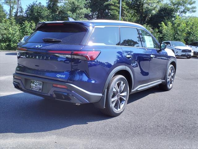 new 2025 INFINITI QX60 car, priced at $69,550