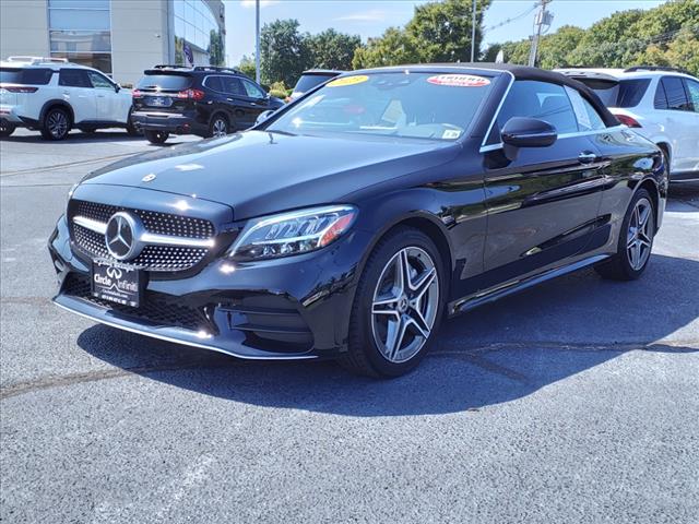 used 2023 Mercedes-Benz C300 Cabriolet car, priced at $53,483