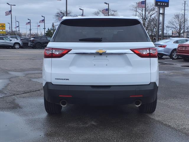 used 2021 Chevrolet Traverse car, priced at $23,980