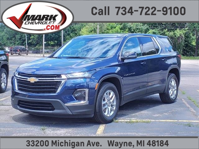 used 2022 Chevrolet Traverse car, priced at $27,980