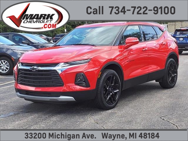 used 2022 Chevrolet Blazer car, priced at $23,980