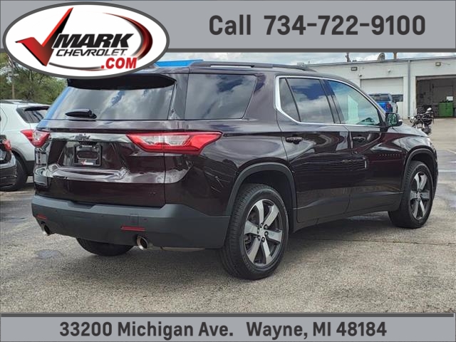 used 2021 Chevrolet Traverse car, priced at $30,480