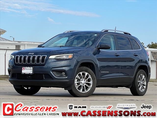 used 2021 Jeep Cherokee car, priced at $21,890