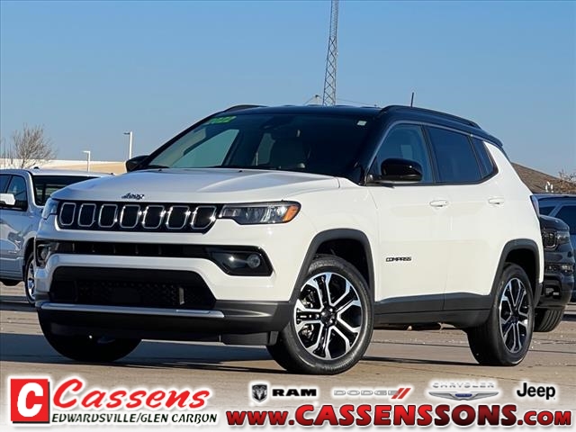 used 2022 Jeep Compass car, priced at $28,290