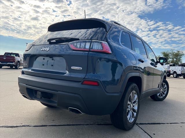 used 2021 Jeep Cherokee car, priced at $21,890