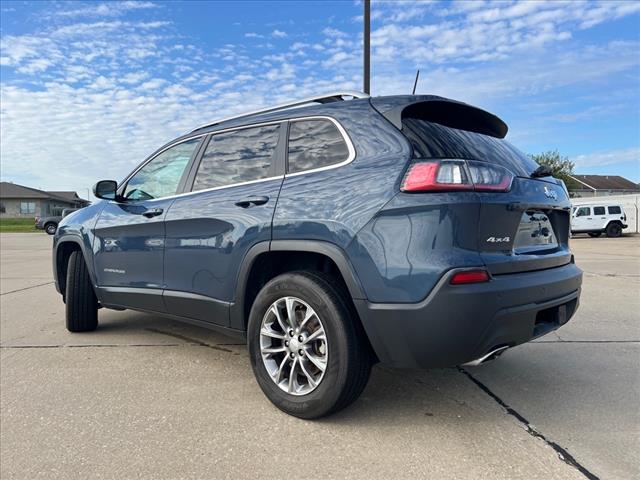 used 2021 Jeep Cherokee car, priced at $21,890